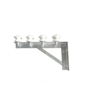 4-wire L-shaped crossarm with support